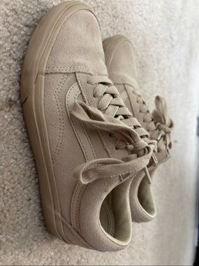 Vans Old Skool Suede beige gum paste bottom Sneakers